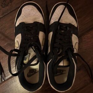 Nike Black and Cream Women's Sneakers